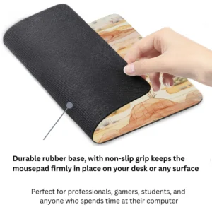 Desert Rocks Cactus Plants Mouse Pad 9x8 Inch